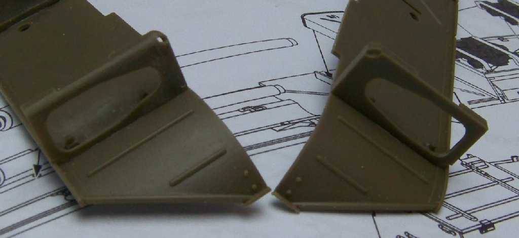 1:35 M42A1 Duster - fender