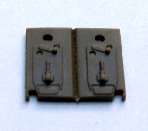 1:35 M42A1 Duster, 40 mm guns' receiver cover