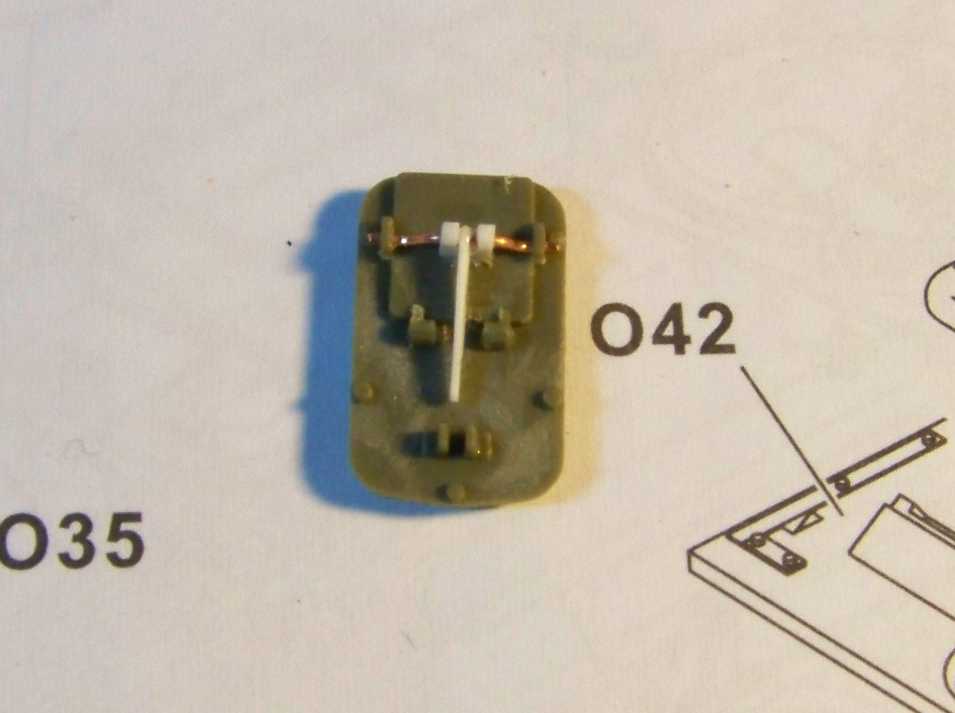 1:35 M42A1 Duster electrical connector cover