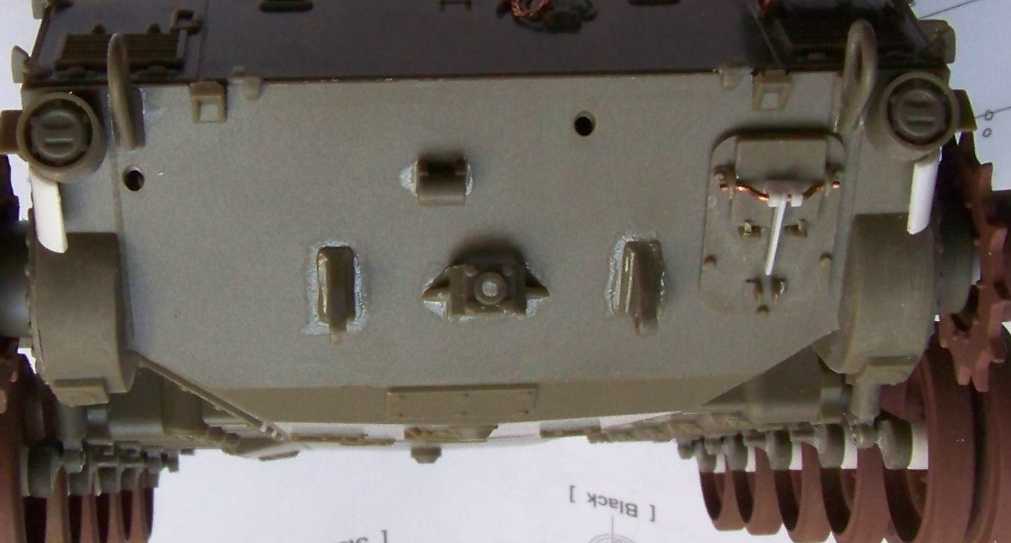1:35 M42A1 Duster - rear hull