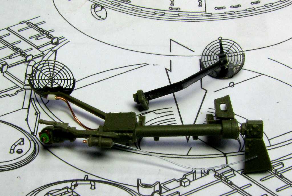 1:35 M42A1 Duster computing sight