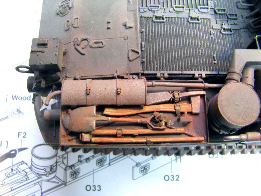 1:35 M42A1 Duster - narzędzia
