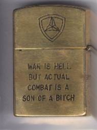 WAR IS HELL BUT ACTUAL COMBAT IS A SON OF A BITCH